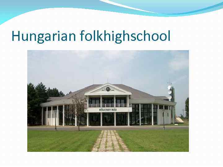 Hungarian folkhighschool 