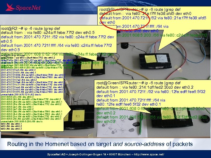 root@Blue. ISPRouter: ~# ip -6 route |grep default from : : via fe 80: