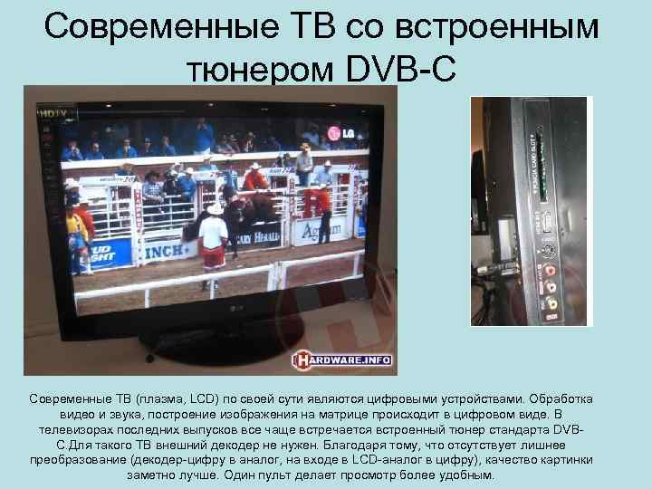 Встроенный тюнер в телевизоре