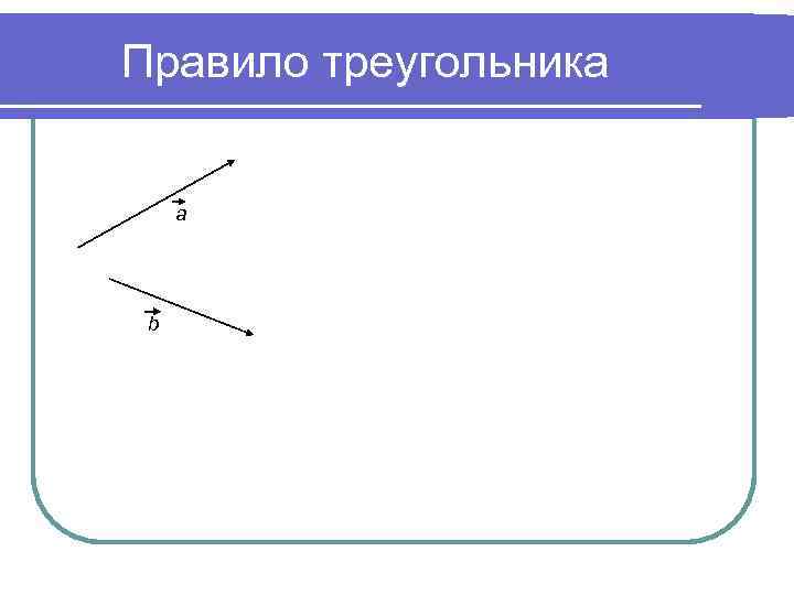 Начертите векторы a b c. Правило треугольника векторы вычитание. Произвольный вектор. Вектор а-б. На рисунке изображены векторы.