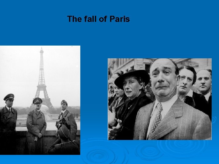 The fall of Paris 