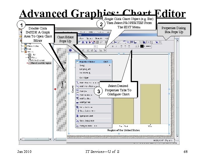 Advanced Graphics: Chart Editor 1 Double Click INSIDE A Graph Area To Open Chart