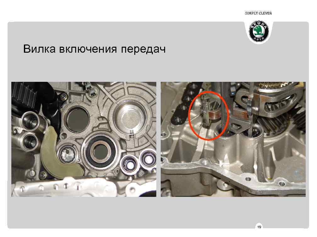 SIMPLY CLEVER Вилка включения передач 19 