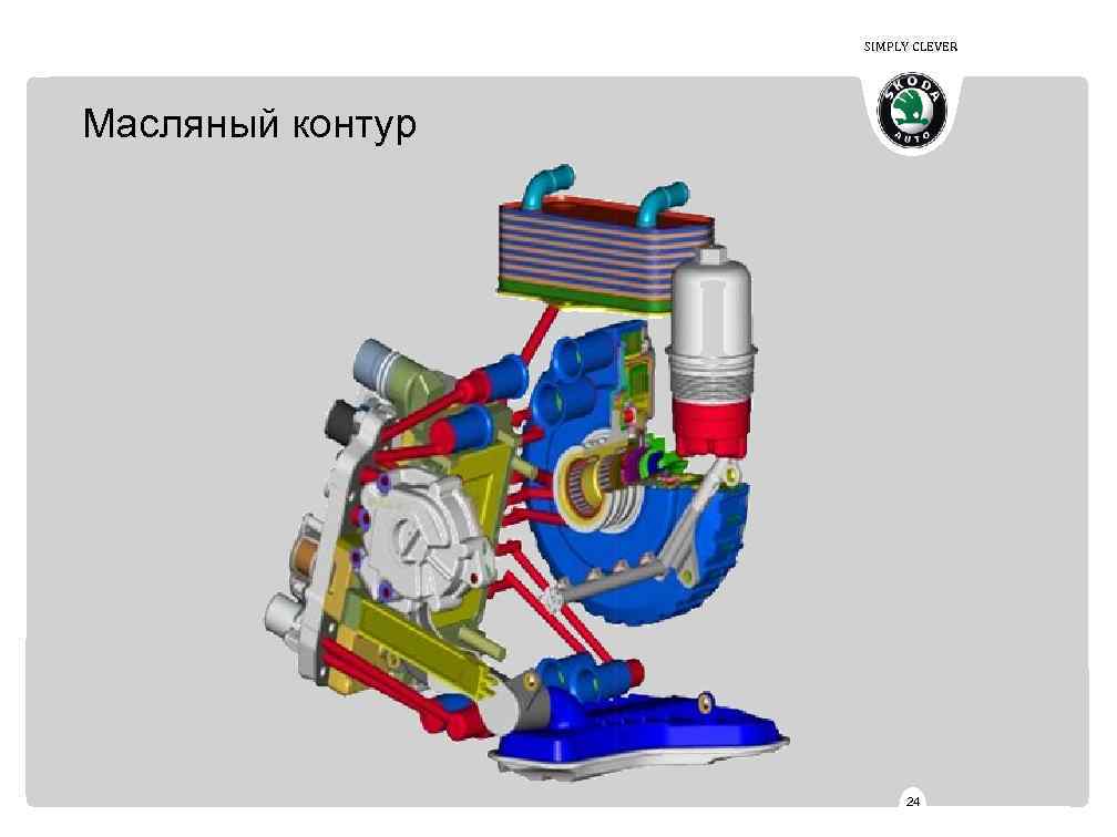 SIMPLY CLEVER Масляный контур 24 