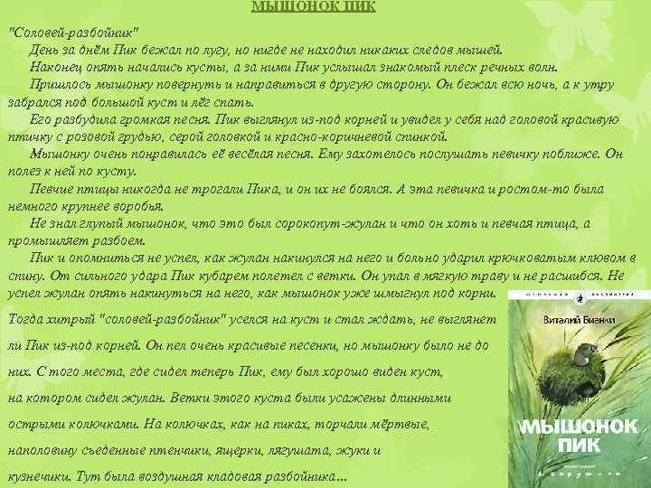 МЫШОНОК ПИК 