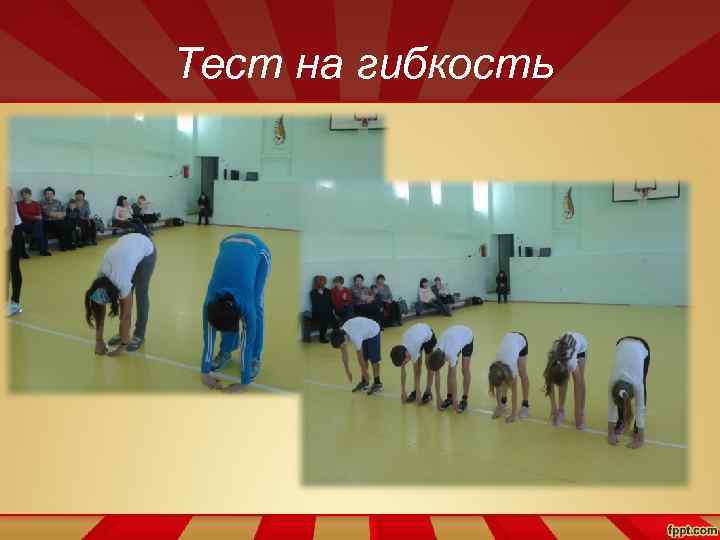 Тест на гибкость 