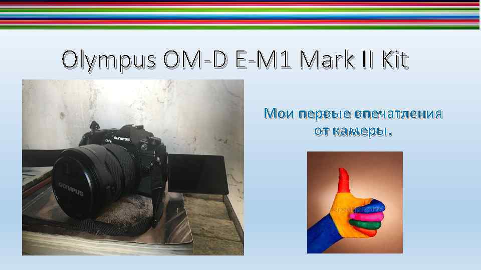 Olympus OM-D E-M 1 Mark II Kit Мои первые впечатления от камеры. 