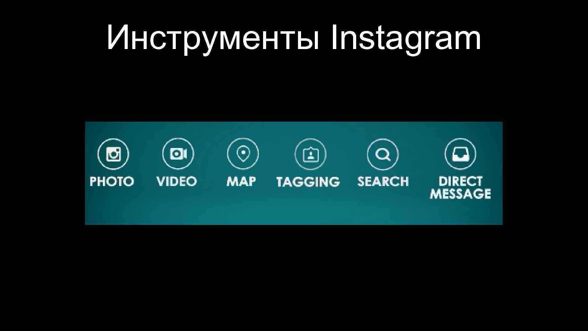 Инструменты Instagram 