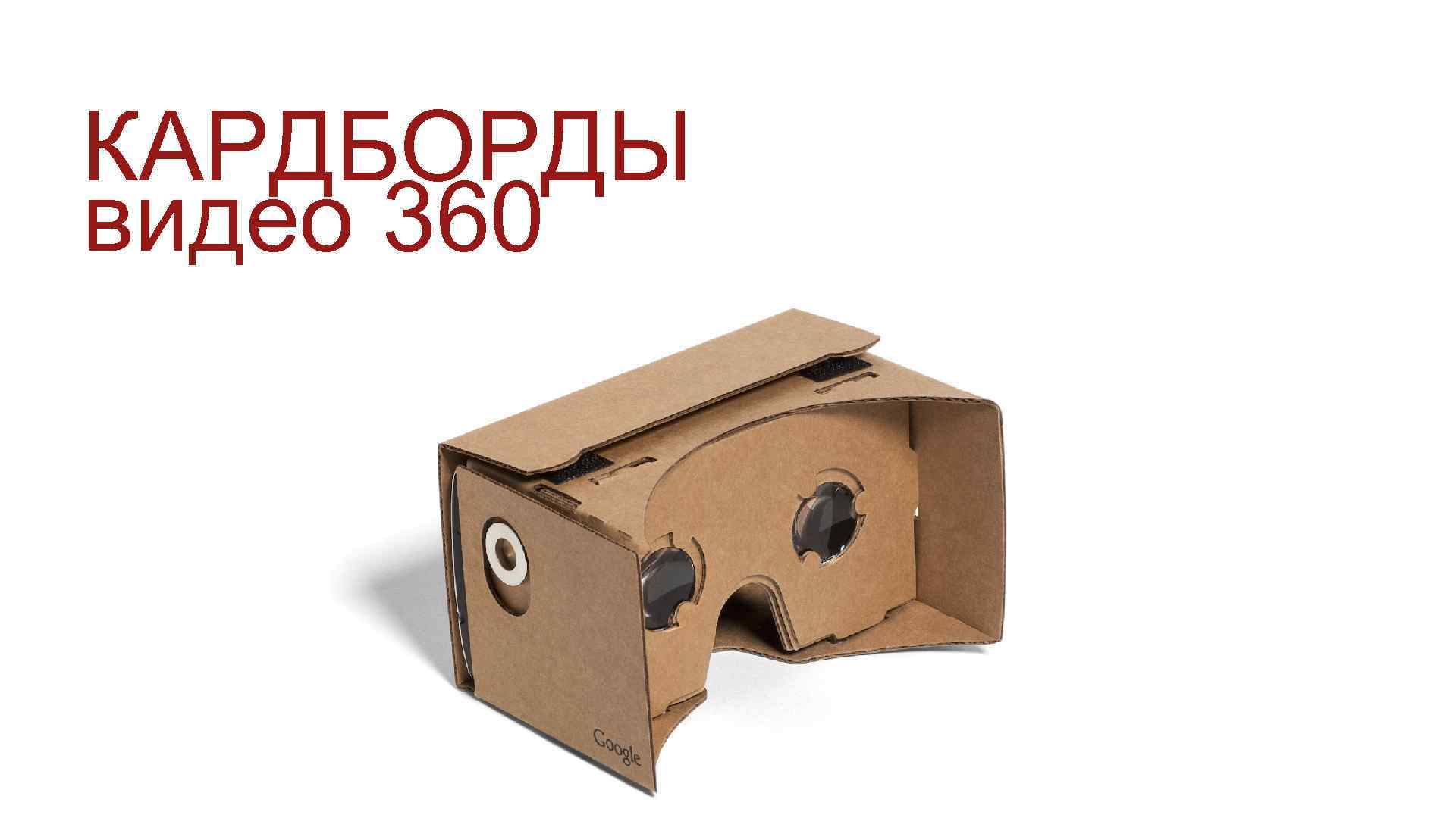 КАРДБОРДЫ видео 360 