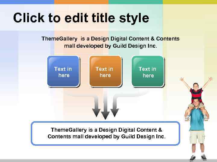Click to edit title style Theme. Gallery is a Design Digital Content & Contents