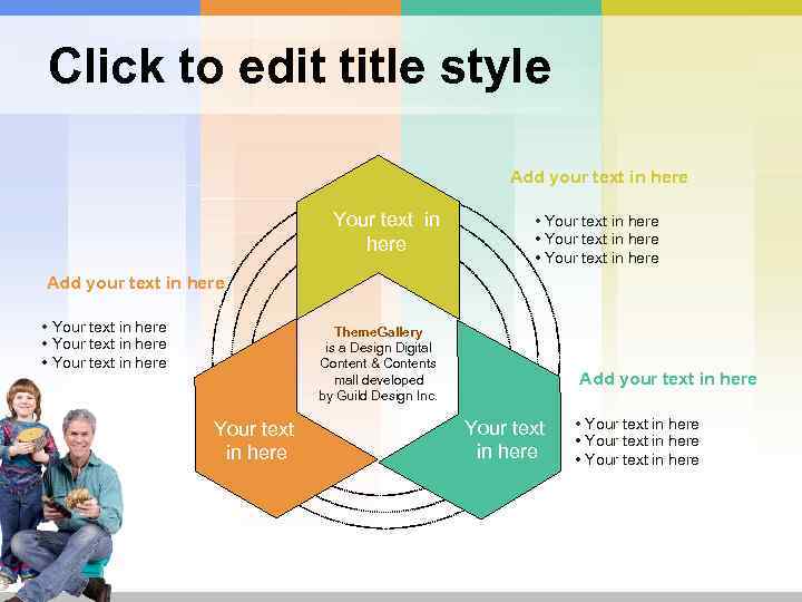 Click to edit title style Add your text in here Your text in here