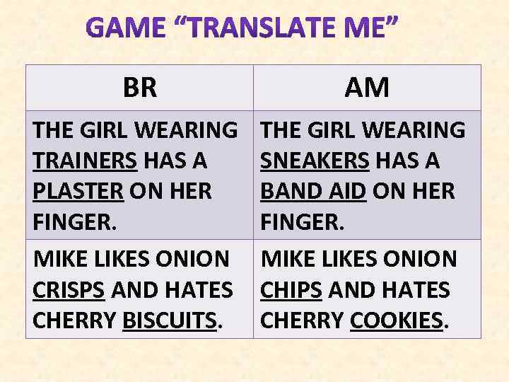 BR AM THE GIRL WEARING TRAINERS HAS A PLASTER ON HER FINGER. MIKE LIKES