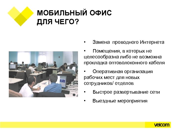 Офис мобайл система город