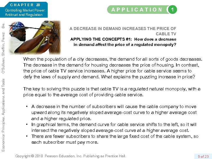 Economics: Principles, Applications, and Tools O’Sullivan, Sheffrin, Perez 6/e. C H A P T