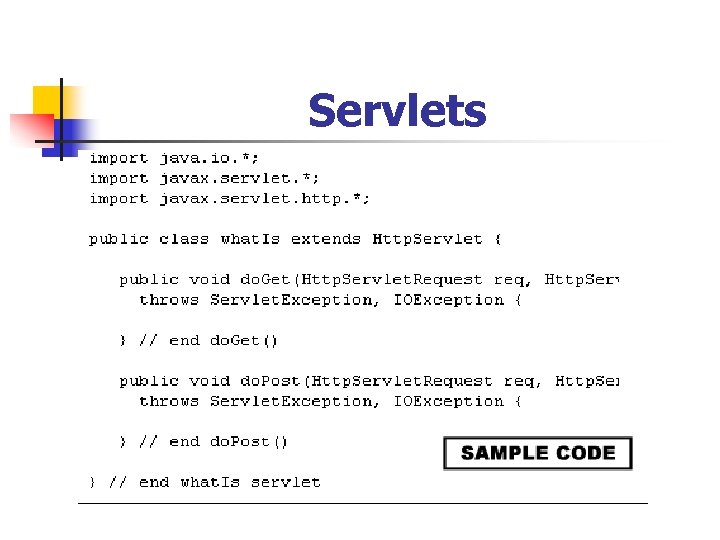 Servlets 