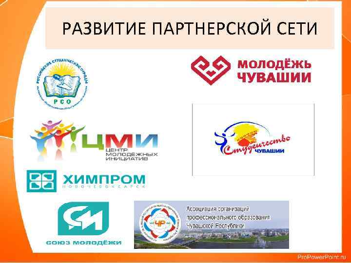 РАЗВИТИЕ ПАРТНЕРСКОЙ СЕТИ 