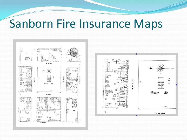 Sanborn Fire Insurance Maps 