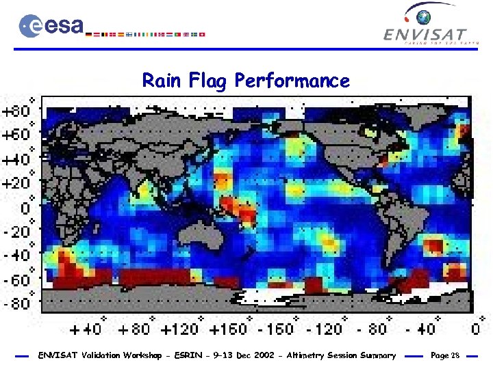 Rain Flag Performance ENVISAT Validation Workshop - ESRIN - 9– 13 Dec 2002 -
