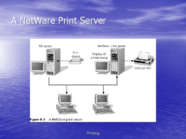 A Net. Ware Print Server Printing 