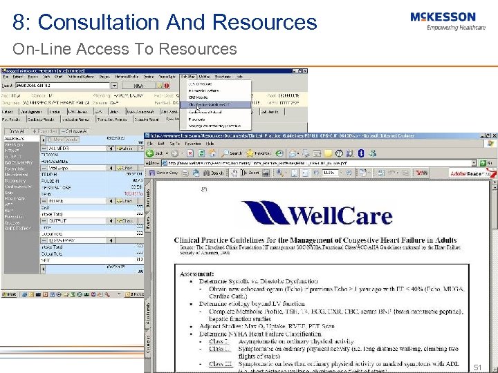8: Consultation And Resources On-Line Access To Resources 51 