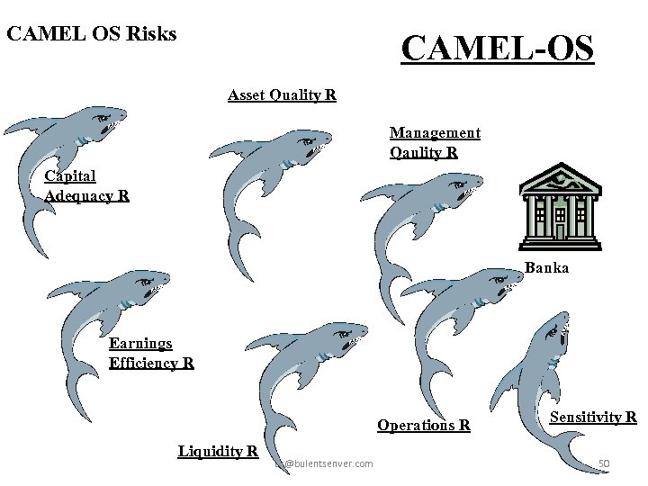 CAMEL OS Risks CAMEL-OS Asset Quality R Management Qaulity R Capital Adequacy R Banka