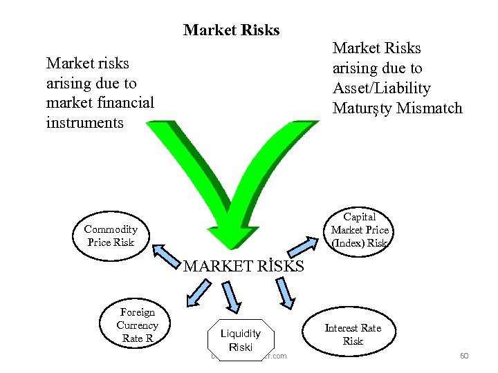 Market Risks Market risks arising due to market financial instruments Market Risks arising due