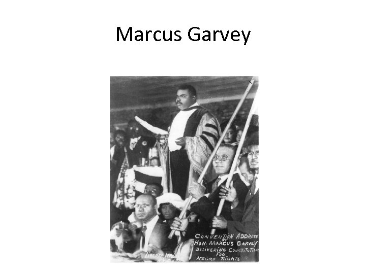 Marcus Garvey 