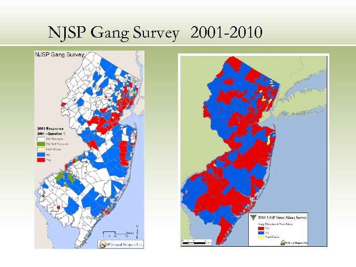 NJSP Gang Survey 2001 -2010 