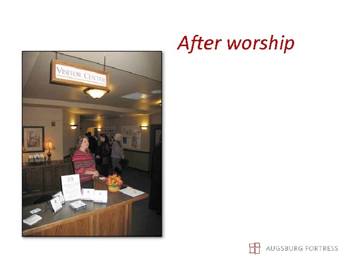 After worship 