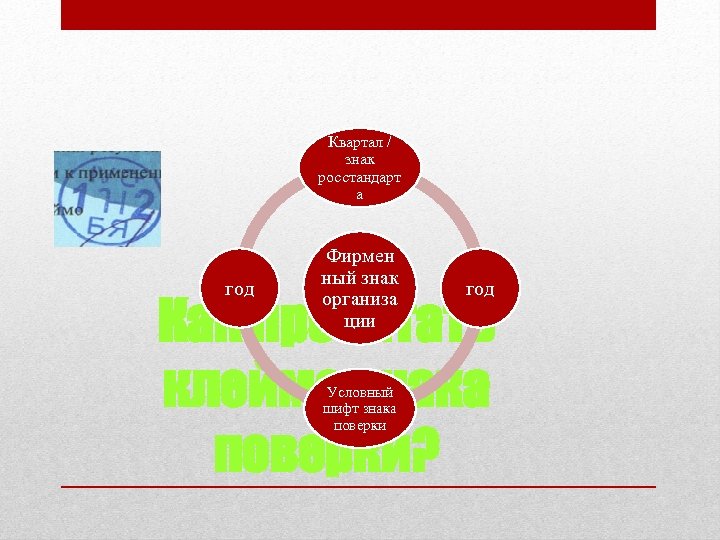 Квартал / знак росстандарт а год Фирмен ный знак организа ции год Как прочитать