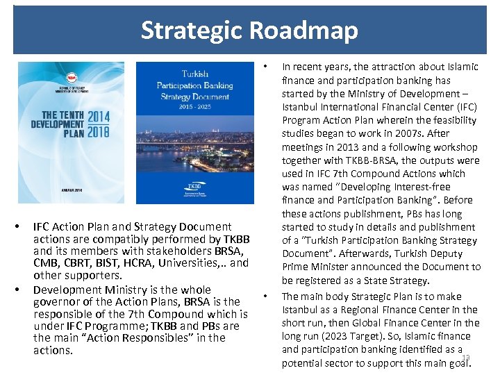 Strategic Roadmap • • • IFC Action Plan and Strategy Document actions are compatibly