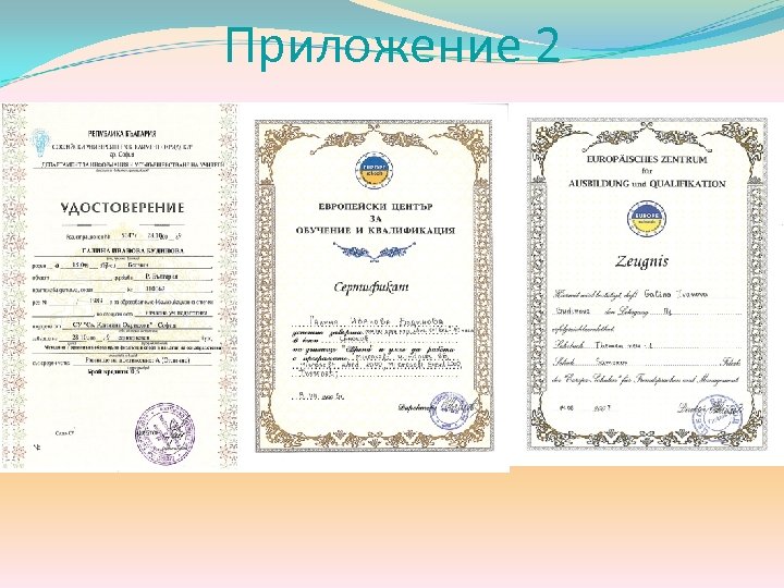 Приложение 2 