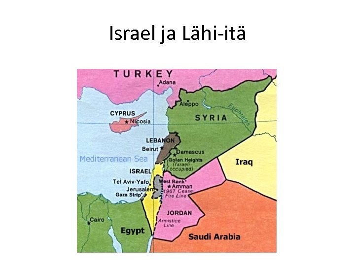 Israel ja Lähi-itä 
