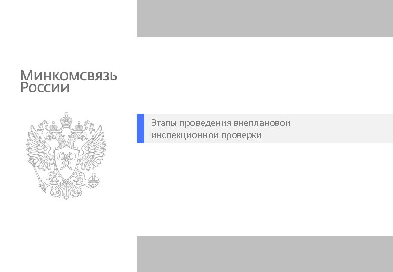Этапы проведения внеплановой инспекционной проверки 