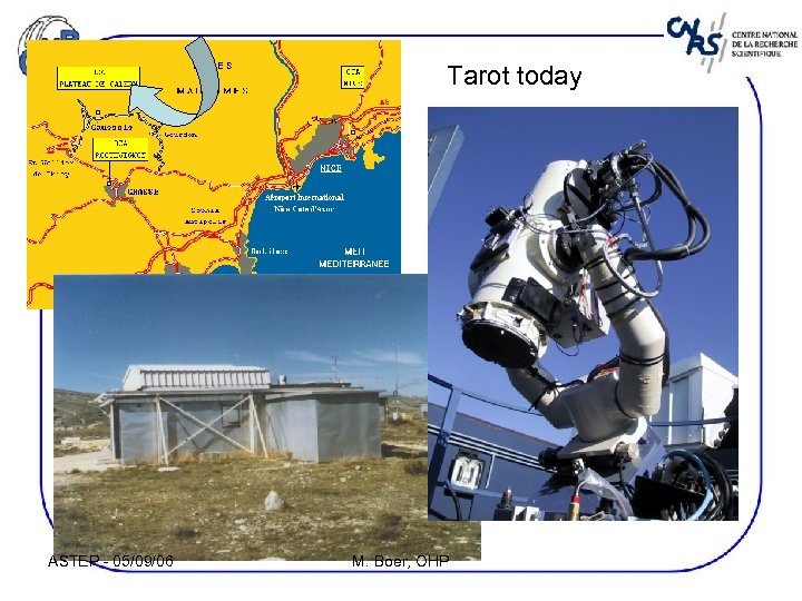 Tarot today ASTEP - 05/09/06 M. Boer, OHP 