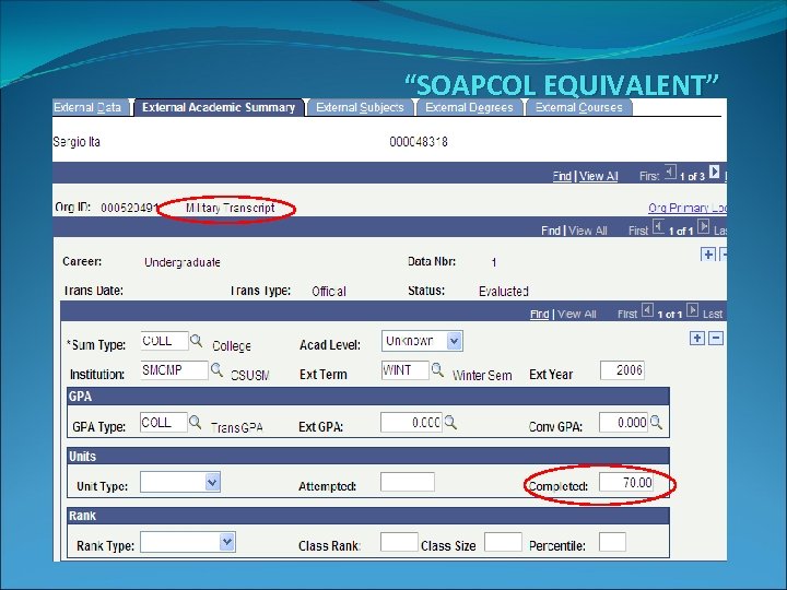 “SOAPCOL EQUIVALENT” 