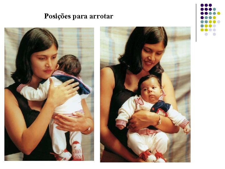 Posições para arrotar 