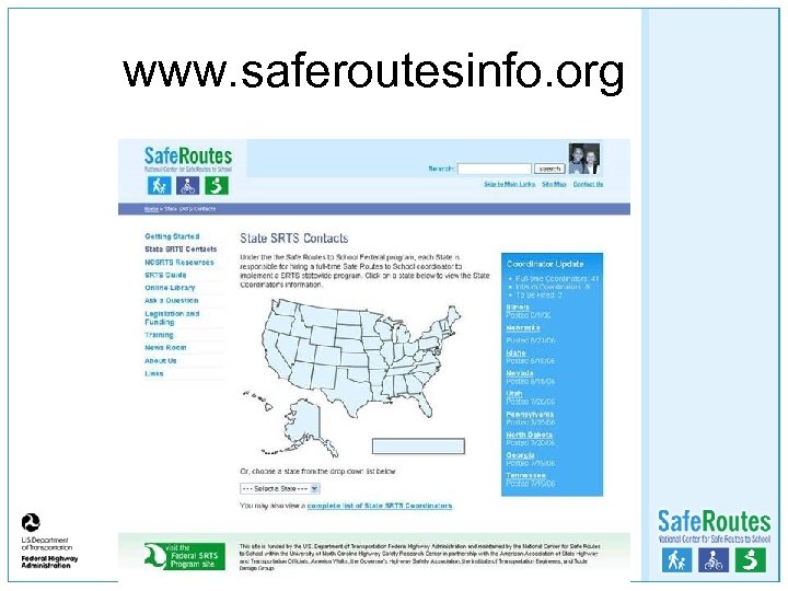 www. saferoutesinfo. org 