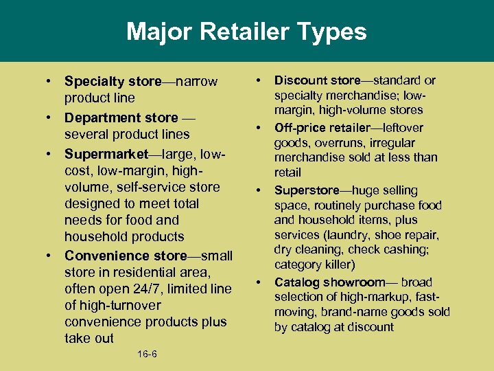 16 Managing Retailing Wholesaling And Logistics Marketing Management