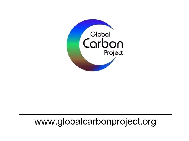 www. globalcarbonproject. org 