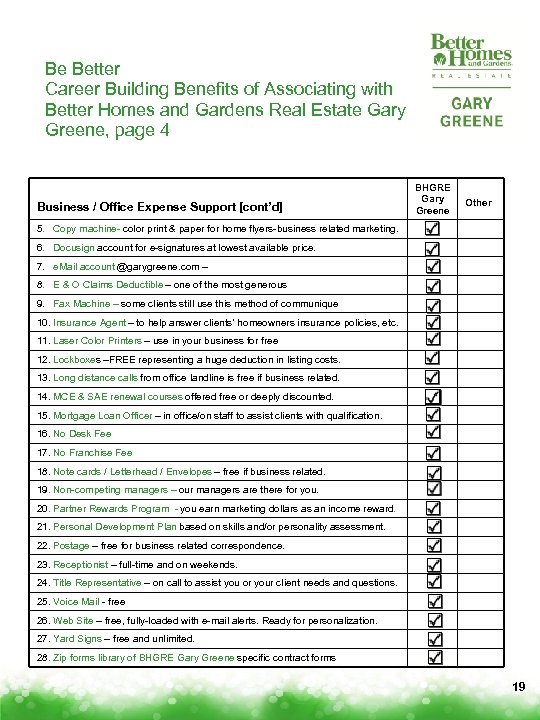 Be Better Career Building Benefits of Associating with Better Homes and Gardens Real Estate