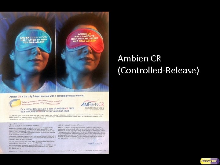 Ambien CR (Controlled-Release) 