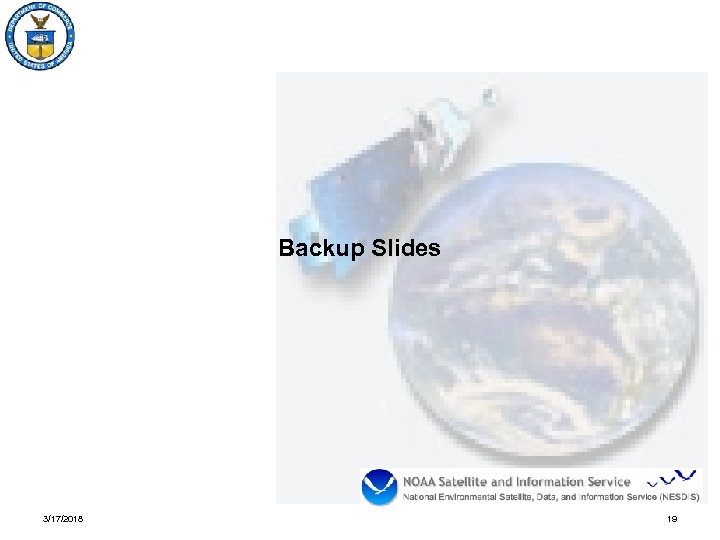 Backup Slides 3/17/2018 19 