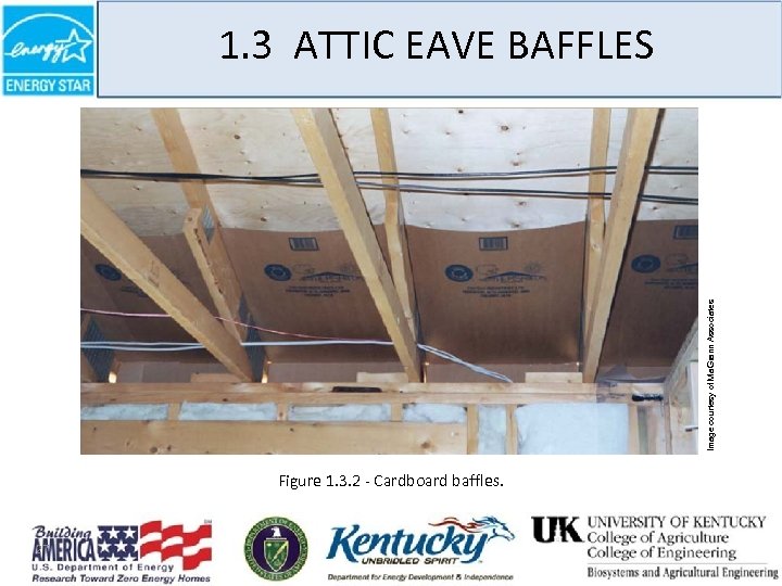 Image courtesy of Ma. Grann Associates 1. 3 ATTIC EAVE BAFFLES Figure 1. 3.