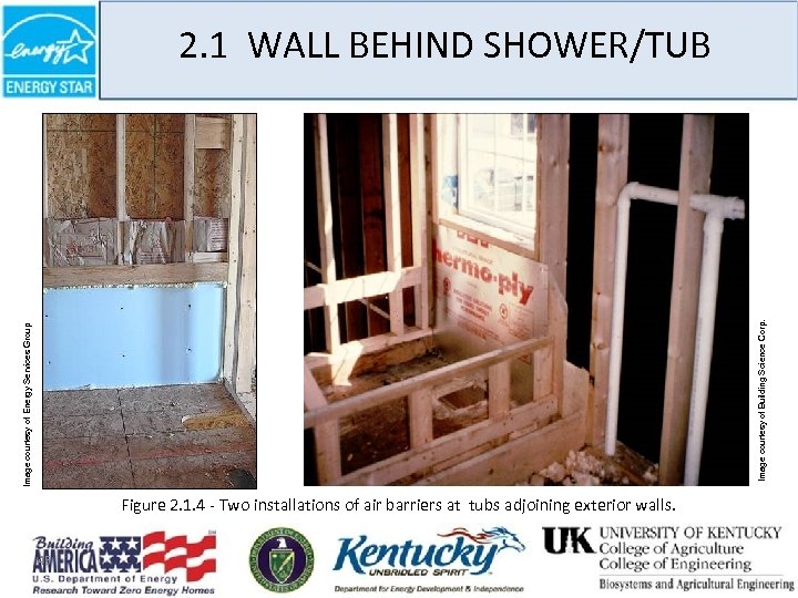 Image courtesy of Energy Services Group Image courtesy of Building Science Corp. 2. 1