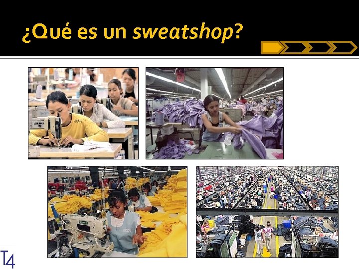 ¿Qué es un sweatshop? 