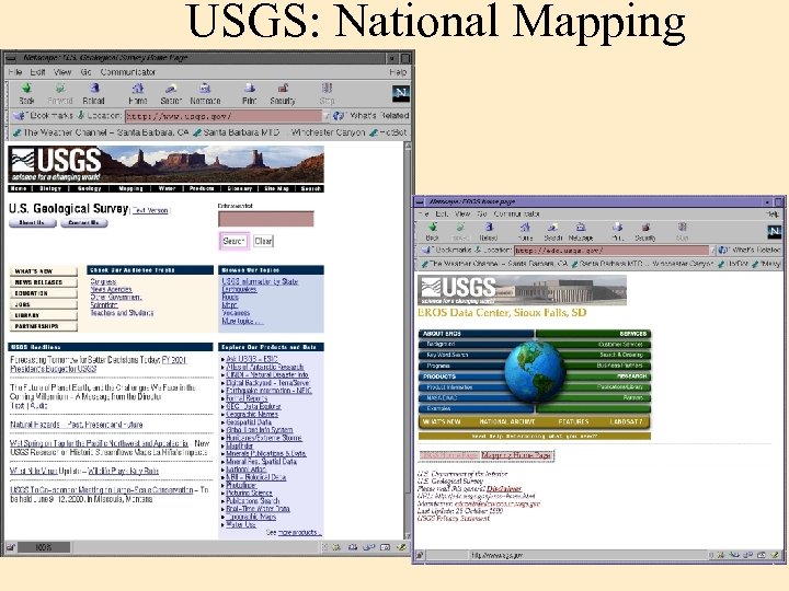 USGS: National Mapping 