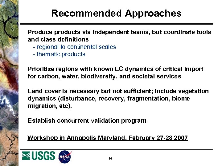 Recommended Approaches Produce products via independent teams, but coordinate tools and class definitions -