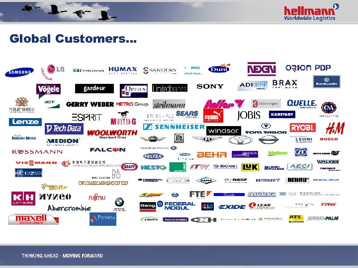 Global Customers… 