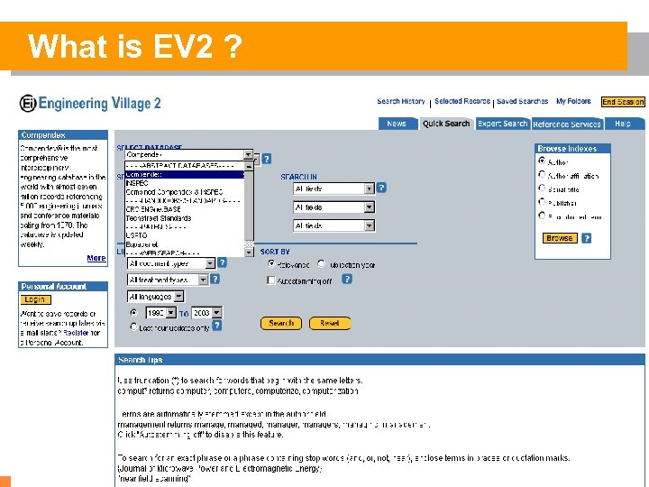 What is EV 2 ? 